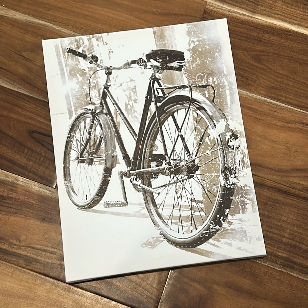 NEW Canvas Photo Bicycle Bike Cycling Novelty Gift Party Favors